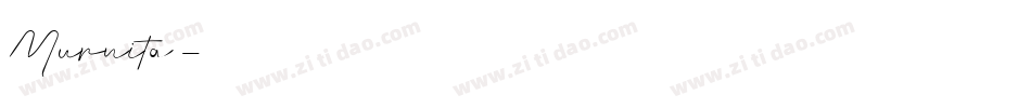 Murnita字体转换