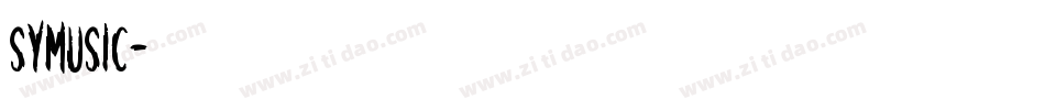 Symusic字体转换