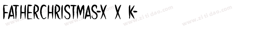 FatherChristmas-x3x9K字体转换
