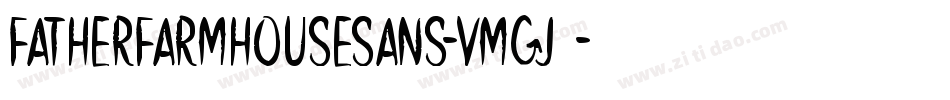 FatherFarmhouseSans-vmgJ4字体转换