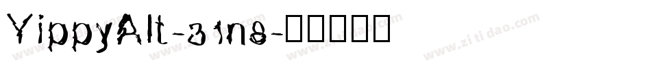 YippyAlt-31n8字体转换