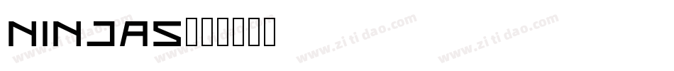 NINJAS字体转换