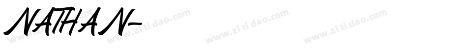 NATHAN字体转换