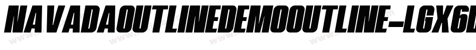NavadaOutlineDemoOutline-lgx6d字体转换
