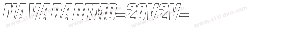 NavadaDemo-2Ov2v字体转换
