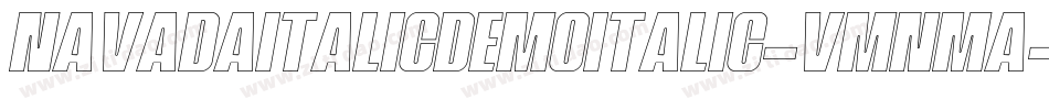 NavadaItalicDemoItalic-vmnMA字体转换 NavadaItalicDemoItalic-vmnMA字体转换