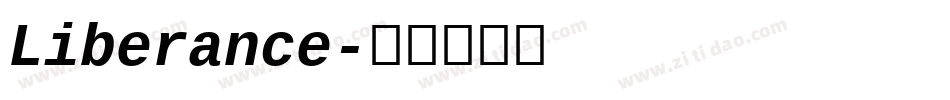 Liberance字体转换
