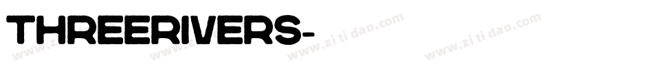 ThreeRivers字体转换
