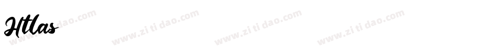 Htlas字体转换