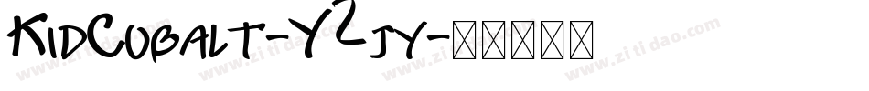 KidCobalt-Y2jy字体转换