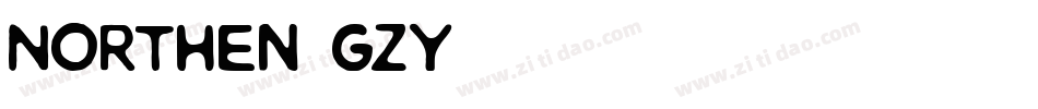 Northen-9gzy字体转换