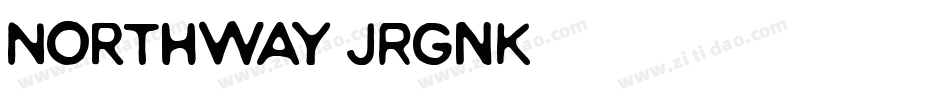 Northway-JRGnK字体转换