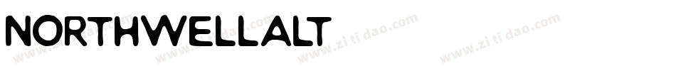 northwellalt字体转换