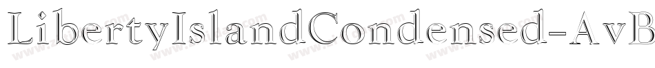 LibertyIslandCondensed-AvBp字体转换