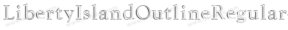 LibertyIslandOutlineRegular-1A3Z字体转换