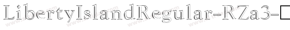 LibertyIslandRegular-RZa3字体转换