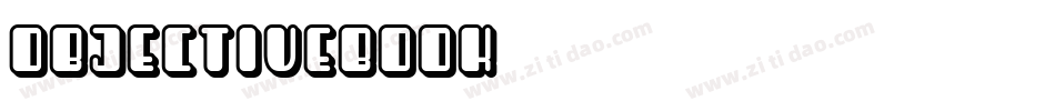ObjectiveBook字体转换