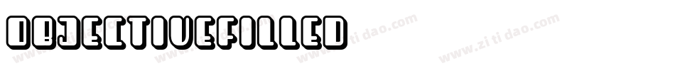 ObjectiveFilled字体转换
