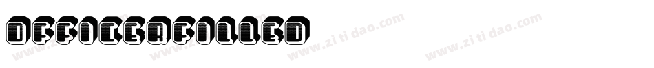 OfficerFilled字体转换
