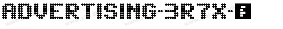 Advertising-3R7X字体转换