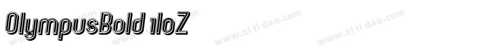 OlympusBold-1l0Z字体转换