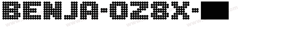 Benja-oZ8x字体转换
