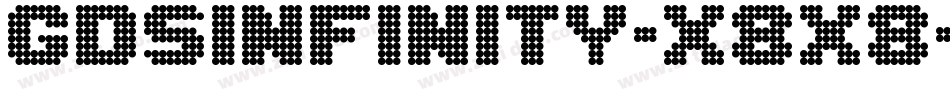 GdsInfinity-x8x8字体转换