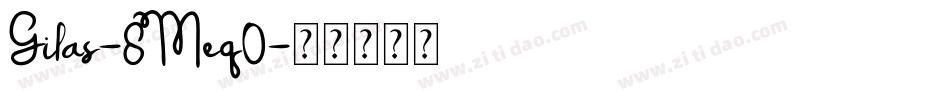 Gilas-8Meq0字体转换