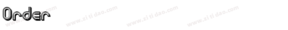 Order字体转换