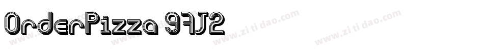OrderPizza-97J2字体转换