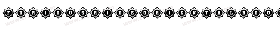 FuriousRideOrientalBook字体转换