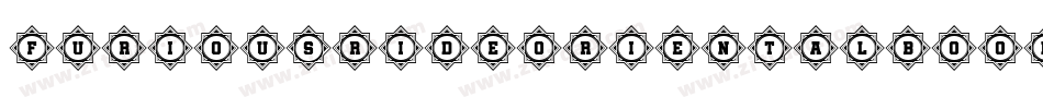 FuriousRideOrientalBook字体转换