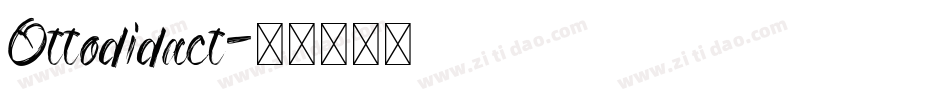 Ottodidact字体转换