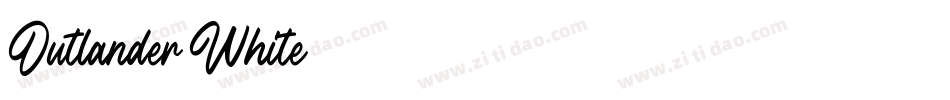Outlander-White字体转换