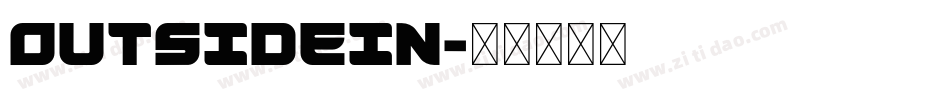 Outsidein字体转换