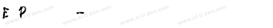 EfParasite字体转换