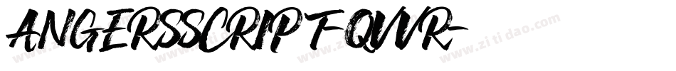AngersScript-qvvr字体转换