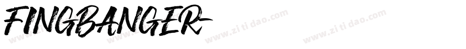Fingbanger字体转换