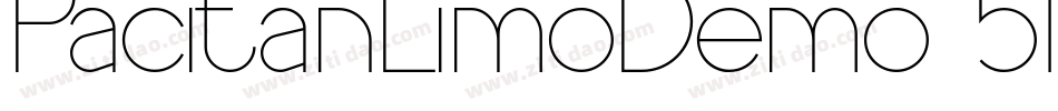 PacitanLimoDemo-51X1a字体转换