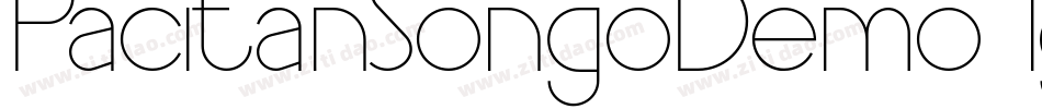 PacitanSongoDemo-lg9gV字体转换