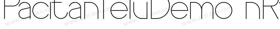 PacitanTeluDemo-nRvRY字体转换