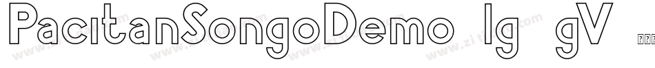 PacitanSongoDemo-lg9gV字体转换