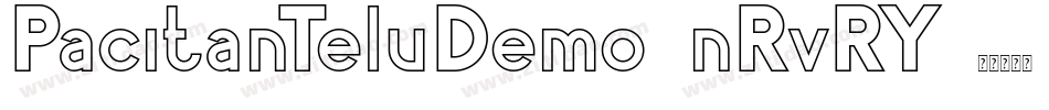 PacitanTeluDemo-nRvRY字体转换