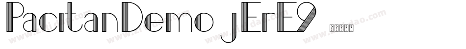 PacitanDemo-jErE9字体转换