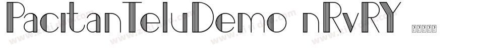 PacitanTeluDemo-nRvRY字体转换