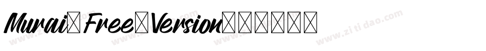 Murai-Free-Version字体转换