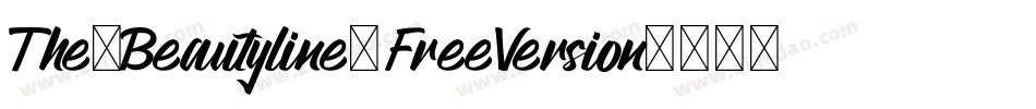 The-Beautyline-FreeVersion字体转换