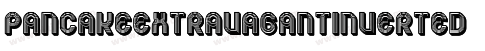PancakeExtravagantInverted字体转换