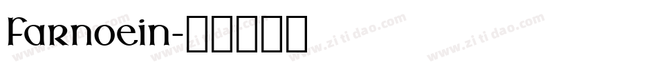 Farnoein字体转换