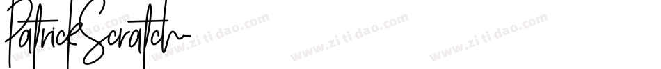 PatrickScratch字体转换